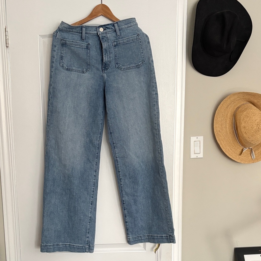 Banana Republic Light Blue Flare Jeans